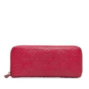 Pre-owned Canvas wallets Louis Vuitton Vintage , Pink , Dames