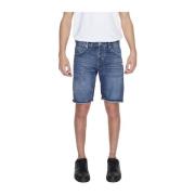 Katoenen Bermuda Shorts Collectie Lente/Zomer Antony Morato , Blue , H...