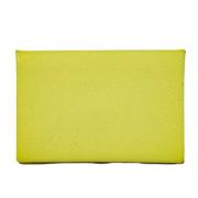 Pre-owned Leather wallets Hermès Vintage , Yellow , Dames