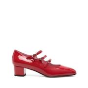 Rode Pumps voor Vrouwen Elegante Stijl Carel , Pink , Dames