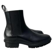 Pre-owned Leather boots Balenciaga Vintage , Black , Dames