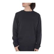 Logo Band Sweatshirt - Straight Fit Guess , Black , Heren