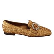 Loafers Dolce & Gabbana , Yellow , Dames