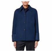 Navy Bayadère Pea Coat Paul Smith , Blue , Dames