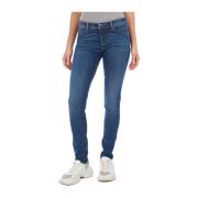 Stretch Skinny Jeans Emporio Armani , Blue , Dames