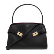 Leren schoudertas Salvatore Ferragamo , Black , Dames