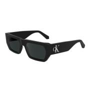 Zonnebril Ckj24625S 001 Zwart Grijs Calvin Klein , Black , Unisex