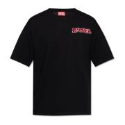 T-shirt T-Boxt-R20 Diesel , Black , Heren