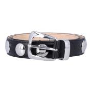 Stijlvolle Riem voor Mannen Khaite , Black , Dames