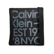 Verstelbare Band Polyester Tas Heren Collectie Calvin Klein , Black , ...