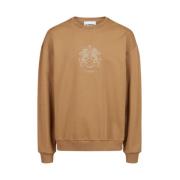 Sweatshirt met eenhoorndetail Iceberg , Brown , Heren