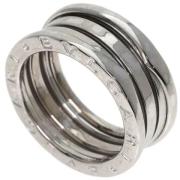 Pre-owned White Gold rings Bvlgari Vintage , Gray , Dames