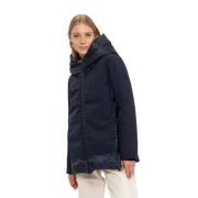 Lange Puffer Jas Canadian Classics , Blue , Dames