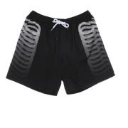 Rib Zwemshorts Zwart/Grijs Propaganda , Black , Heren