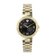 Dameshorloge Greca Lady 36 mm goud zwart Ve2K007 21 Versace , Yellow ,...