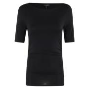 Gerimpeld Shirt voor Mannen Rag & Bone , Black , Dames