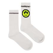 Smile Logo Socks in Bw009 Barrow , White , Heren