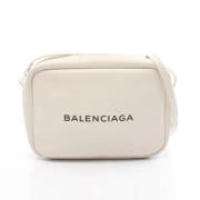 Pre-owned Leather balenciaga-bags Balenciaga Vintage , White , Dames