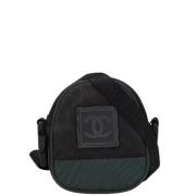 Pre-owned Canvas crossbody-bags Chanel Vintage , Black , Dames