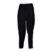 Klassieke Straight Broek Gabriele Pasini , Black , Heren