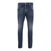 Klassieke katoenen denim jeans Dsquared2 , Blue , Heren