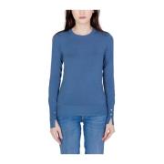 Katoenen Jersey Tops & T-Shirts Guess , Blue , Dames