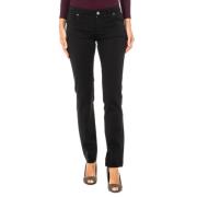 Stretch Skinny Broek voor Vrouwen La Martina , Black , Dames