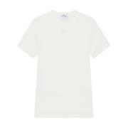 Witte T-shirts en Polos Courrèges , White , Heren