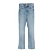 Outsider Sneak Denim Jeans Mother , Blue , Dames