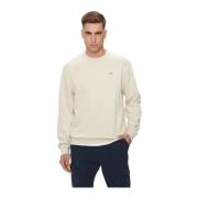 Geborduurde Logo Sweater - Regular Fit Tommy Jeans , Beige , Heren