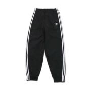 Zwarte geweven Firebird Track broek Adidas Originals , Black , Heren