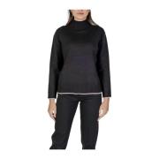 Zwarte Gebreide Trui Herfst/Winter Collectie Street One , Black , Dame...