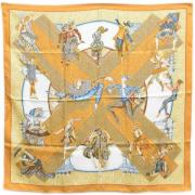 Pre-owned Silk scarves Hermès Vintage , Multicolor , Dames