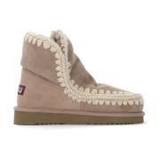 Warme Grijze Mou Eskimo 18 Laars Mou , Beige , Dames