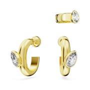 Dextera Dames Creool Oormanchet Set (3) 5663262 Swarovski , Yellow , D...