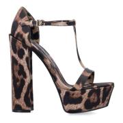 Platform Leo Schoenen Dolce & Gabbana , Brown , Dames