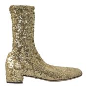 Ankle Boots Dolce & Gabbana , Yellow , Dames