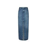 Rok van denim Karl Lagerfeld , Blue , Dames