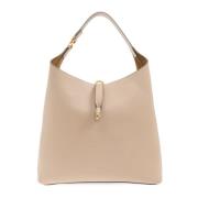 Tas Marcie Hobo type shopper Chloé , Beige , Dames