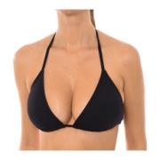 Bikini Top met Driehoekige Vorm en Striksluiting Michael Kors , Black ...