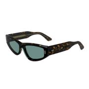 Cat-Eye zonnebril in zwart en grijs Calvin Klein , Brown , Unisex