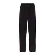 Stijlvolle broek voor mannen Moncler , Black , Dames