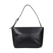 Geëmbosseerde Logo Medium Tote Tas Calvin Klein , Black , Dames