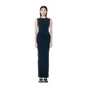 Mouwloze Maxi Jurk met Stretch en Ventilatie Entire Studios , Black , ...