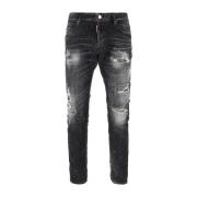 Klassieke Denim Jeans voor dagelijks gebruik Dsquared2 , Black , Heren