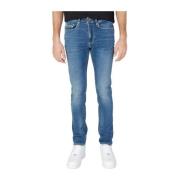 Slim katoenen jeans collectie GAS , Blue , Heren