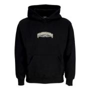 Zwarte Hoodie met voorzak Propaganda , Black , Heren