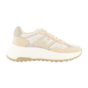 Veterschoenen voor dames Hogan , Beige , Dames