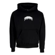 Zwarte hoodie met voorzak Propaganda , Black , Heren