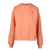 Sweatshirt Diesel , Orange , Dames